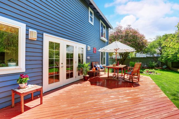 Blue Siding Installation in Saint Peters